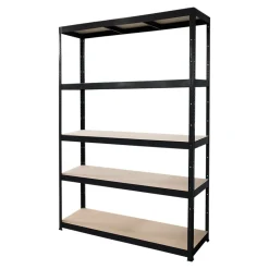 Étagère de garage en acier thermo-laqué GoodHome Ryle H. 179 x L. 120 x P. 40 cm