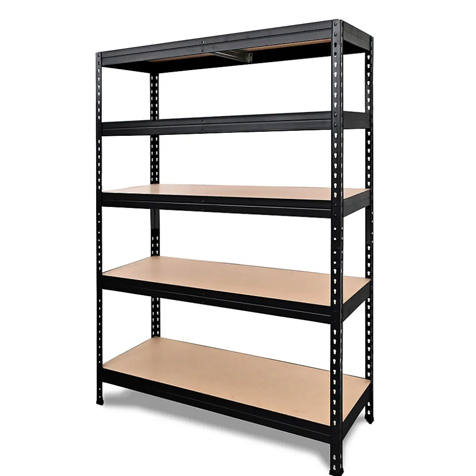 Étagère de garage en acier thermo-laqué GoodHome Rand H. 180 x L. 127,6 x P. 40 cm