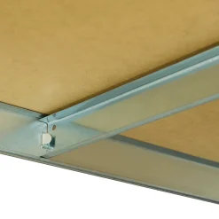 Étagère de garage en acier thermo-laqué GoodHome Ryle H. 180 x L. 75 x P. 35 cm