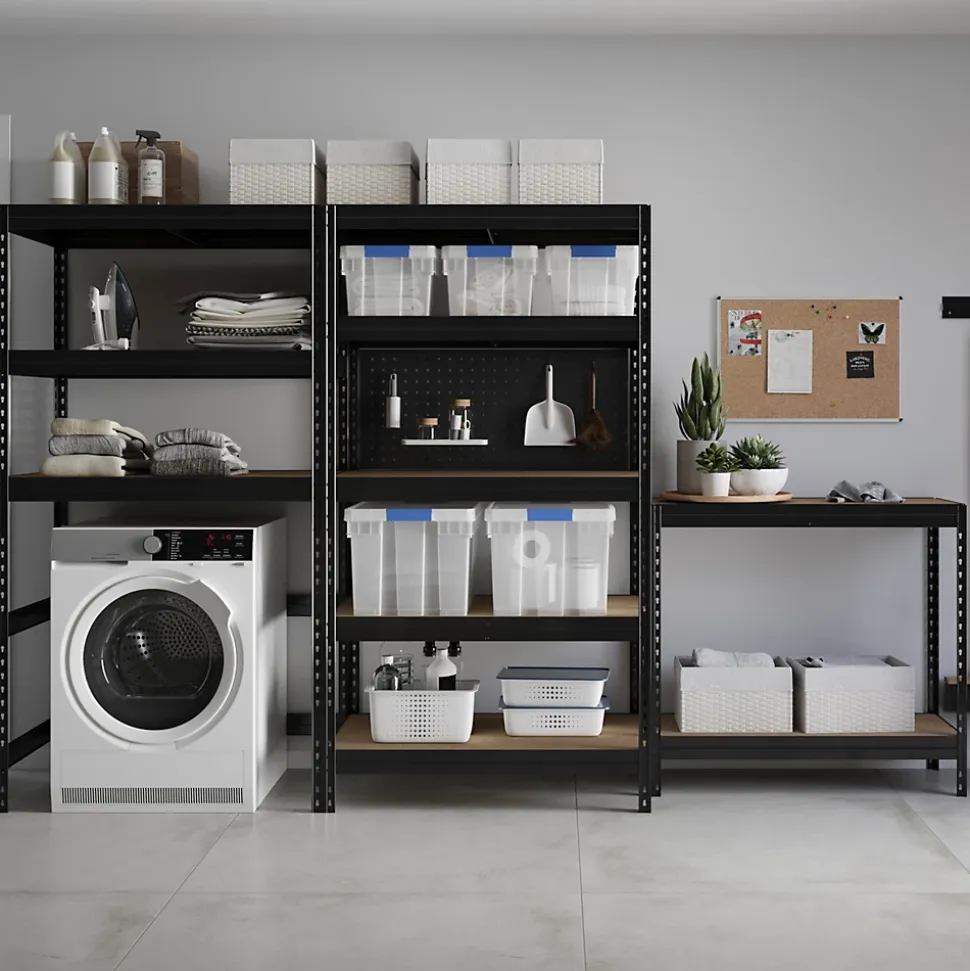 Étagère de garage en acier thermo-laqué GoodHome Rand H. 90 x L. 97 x P. 40 cm