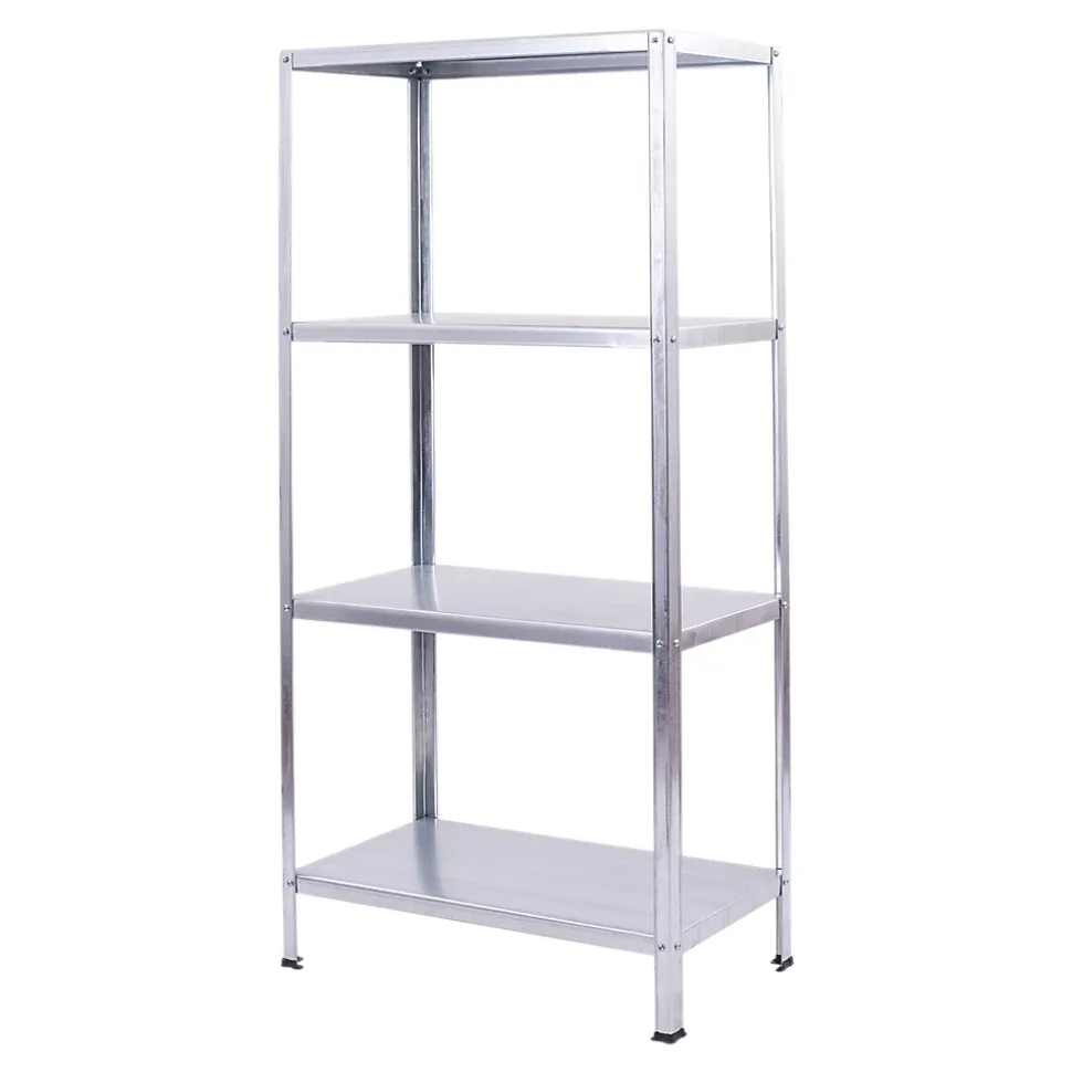 Étagère de garage en acier L. 70 x H. 140 x P. 30 cm