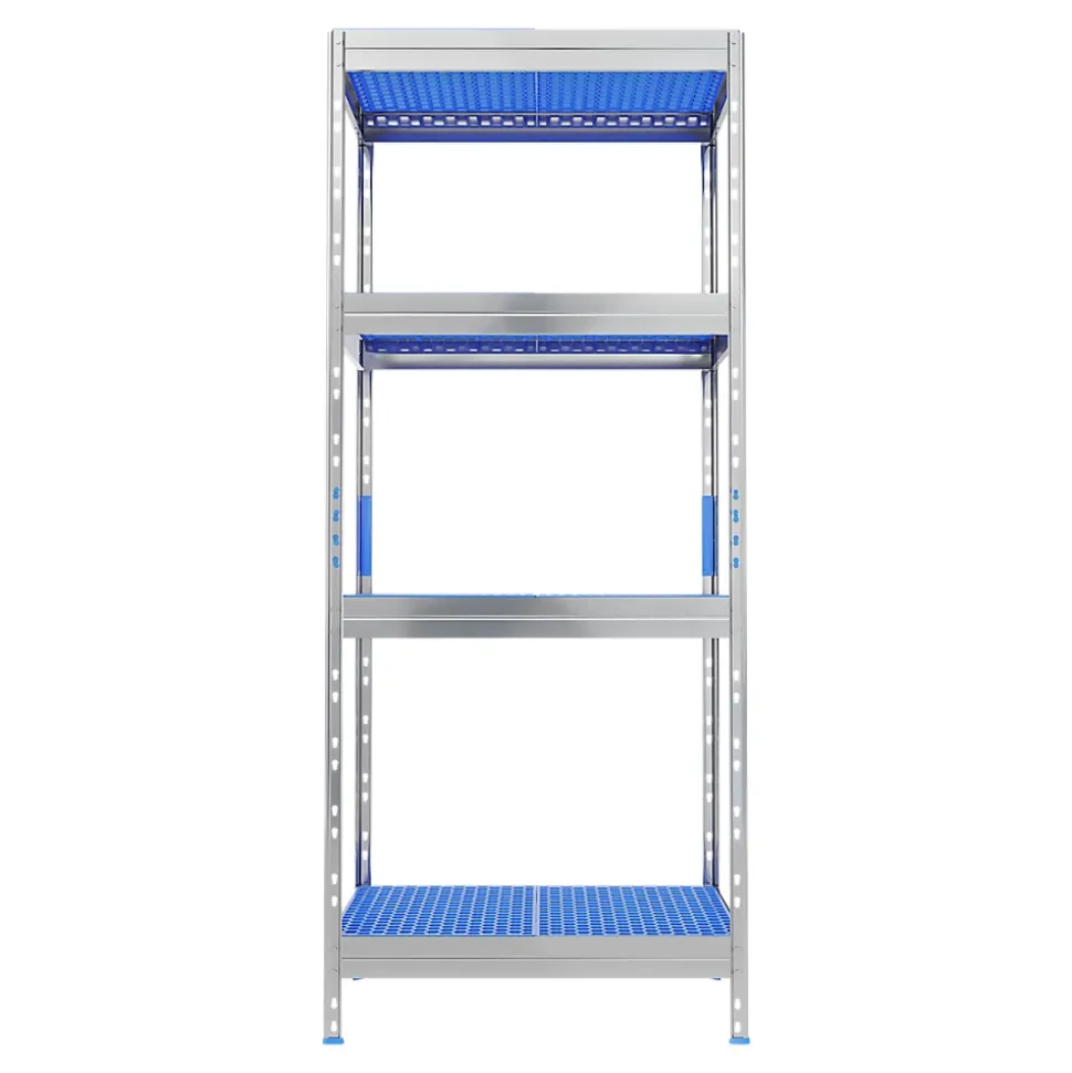 Étagère de garage en aluminium H.180 x l.75 x P.50 cm Horeca