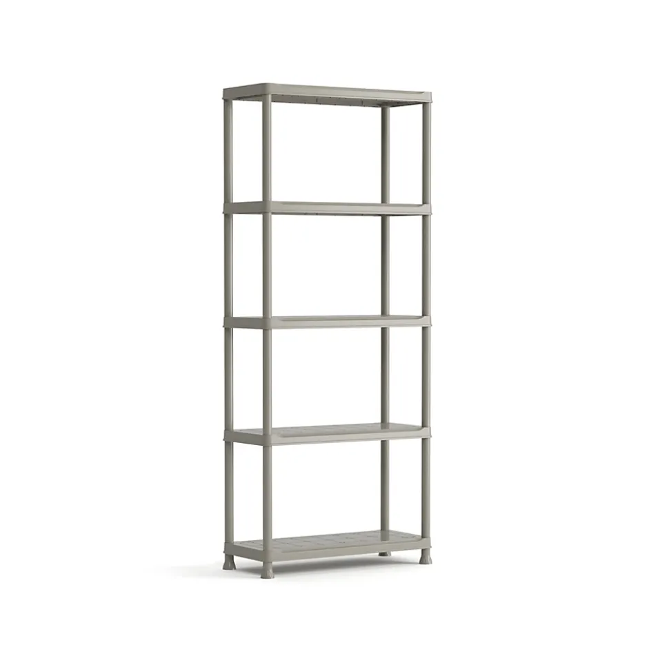 Étagère de garage en résine 5 tablettes Planet Keter L. 75 x H. 176 x P. 32 cm