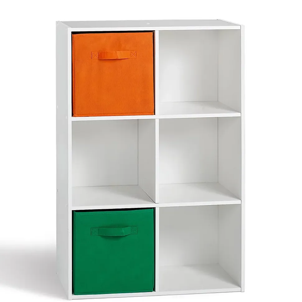 Étagère de rangement 6 cases - H91,5 x L61,5 cm