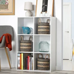 Étagère de rangement 6 cases - H91,5 x L61,5 cm