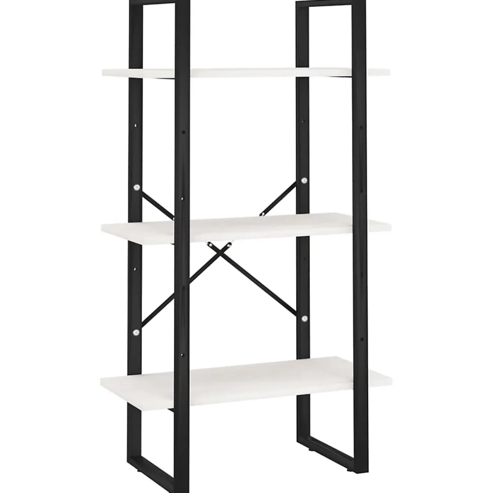 Étagère de rangement Blanc 60x30x105 cm Bois de pin massif vidaXL