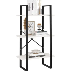 Étagère de rangement Blanc 60x30x105 cm Bois de pin massif vidaXL