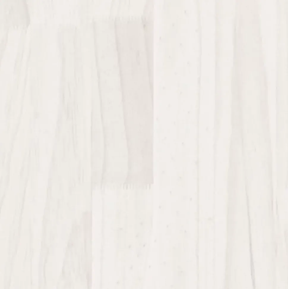 Étagère de rangement Blanc 60x30x105 cm Bois de pin massif vidaXL