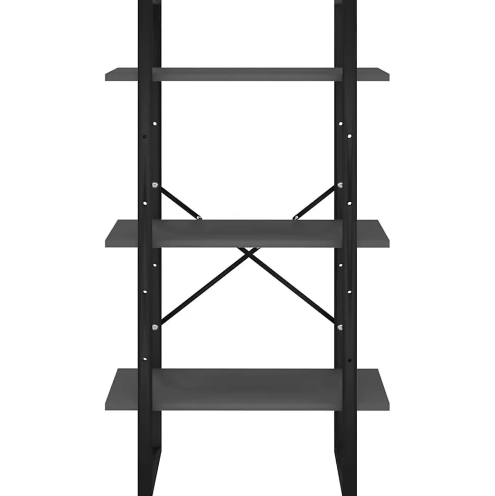 Étagère de rangement gris 60x30x105 cm bois d'ingénierie vidaXL
