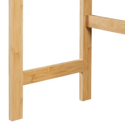 Étagère de toilette Haugesund bambou 158 x 60 x 26 cm naturel en.casa