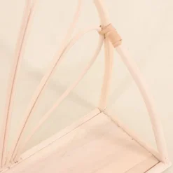 Étagère en forme d'arche en rotin 12x35x26cm