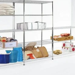 Étagère en métal 90 x 60 x 200 cm, Charge Max : 350 kg