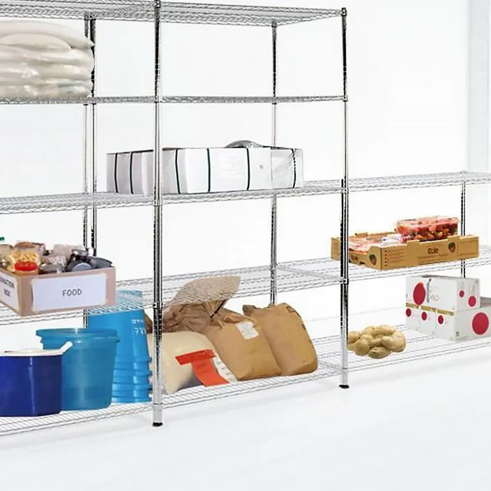 Étagère en métal 90 x 45 x 200 cm, Charge Max : 350 kg