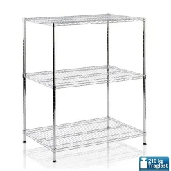 Étagère en métal 60 x 35 x 90 cm, Charge Max : 350 kg
