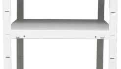 Étagère en métal blanc Schulte Regalwelt Powermax H. 180 x L. 60 x P. 40 cm
