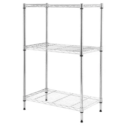 Étagère garde manger en acier H. 90,2 x L. 59,2 x P. 34,2 cm