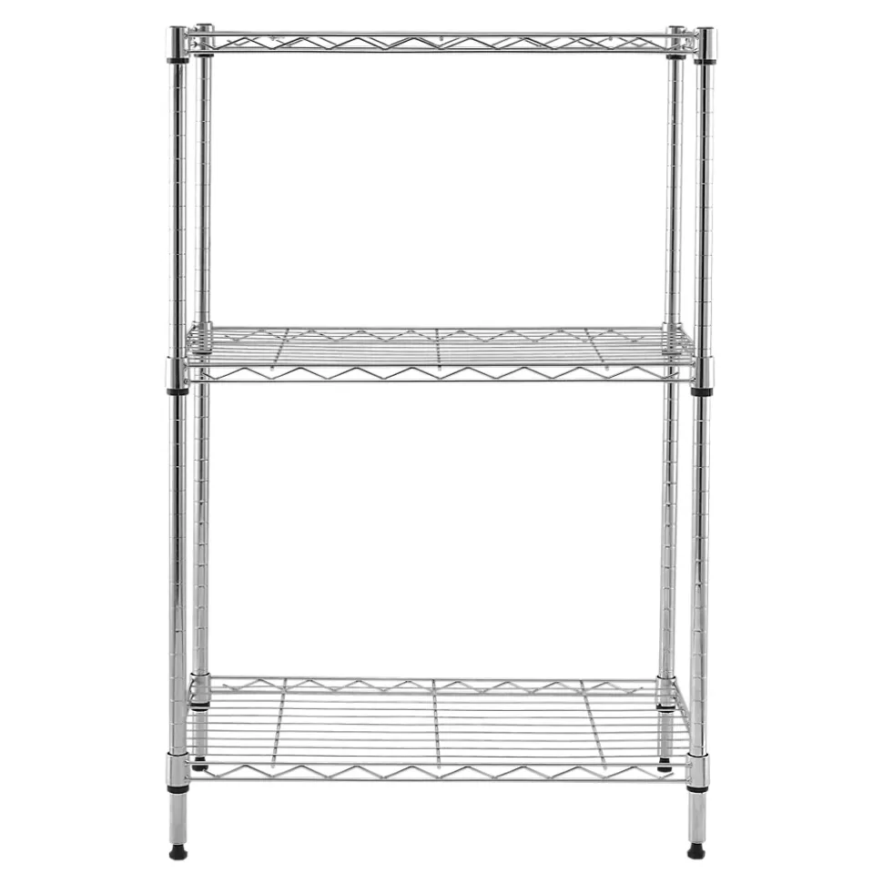 Étagère garde manger en acier H. 90,2 x L. 59,2 x P. 34,2 cm