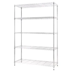 Étagère garde manger en acier H. 178,7 x L. 121,4 x P. 46 cm