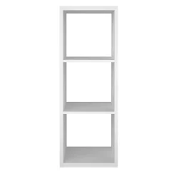 Étagère modulable 3 cubes GoodHome Mixxit blanc l. 38,9cm x H. 108cm