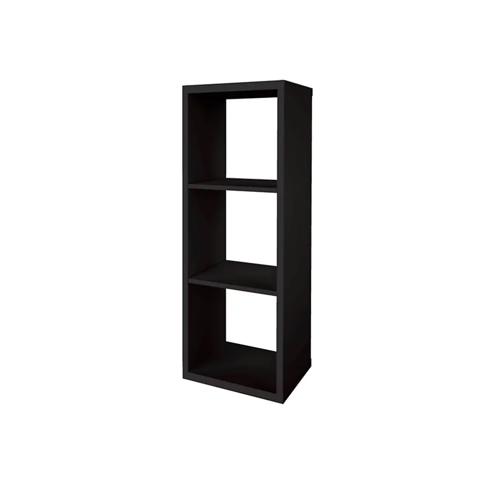 Étagère modulable 3 cubes GoodHome Mixxit noir