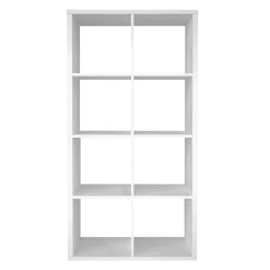 Étagère modulable 8 cubes GoodHome Mixxit blanc l. 73,5cm x H. 142,6cm