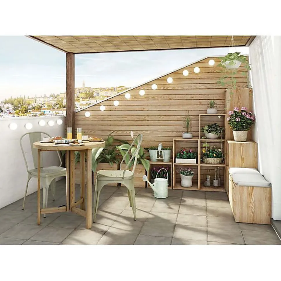 Étagère modulaire en pin massif Dinamic 3 tablettes