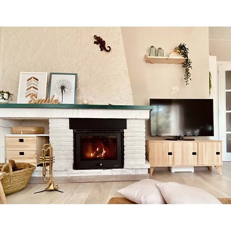 Étagère modulaire en pin massif Dinamic 3 tablettes