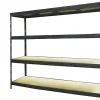 Étagère métal XXL 4 tablettes l.237 x H.200 x P.60 cm