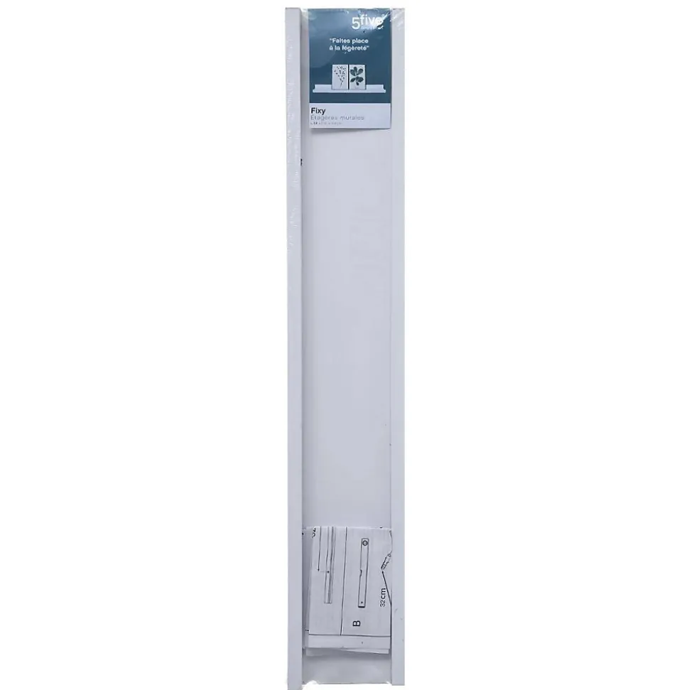 Étagère murale 58cm - Blanc Fixy - 5Five