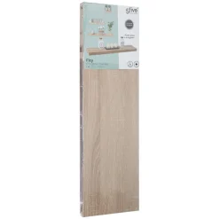 Étagère murale 80cm - Effet bois naturel Fixy - 5Five