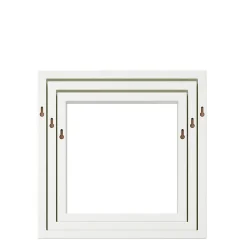 Étagère murale cube modulable Rigga Form, blanc vendue par 3 pièces