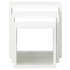 Étagère murale cube modulable Rigga Form, blanc vendue par 3 pièces