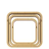 Étagère murale cube modulable Cusko Form, bois effet chêne vendue par 3 pièces