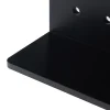 Étagère murale Doenna 60 x 15 x 40 cm noir en.casa