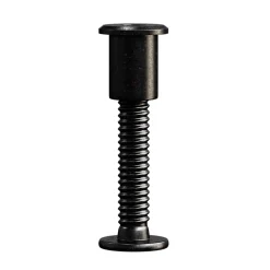 Étagère murale en aluminium noir mat GoodHome Caraway L.60 x H.36 cm