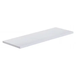 Étagère murale en bois blanc, 56x20x1,8 cm - Smart