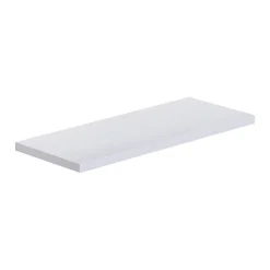 Étagère murale en bois blanc, 36x15,5x1,8 cm - Smart