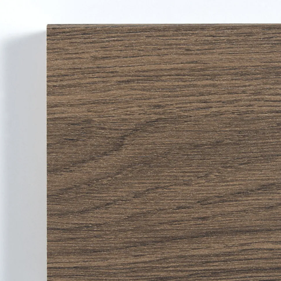 Étagère murale en bois, chêne tabac, 56x23,7x2,3 cm - Smart