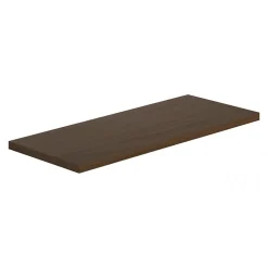 Étagère murale en bois, chêne tabac, 56x23,7x2,3 cm - Smart