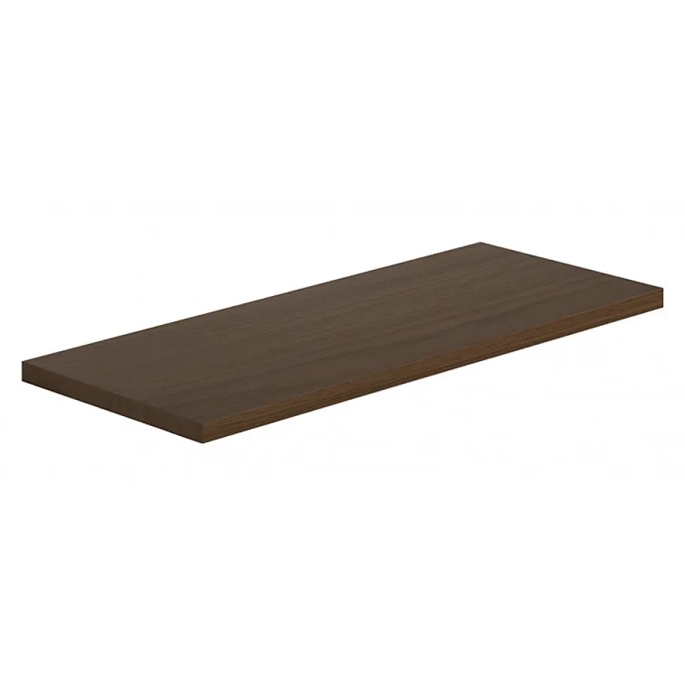 Étagère murale en bois, chêne tabac, 56x23,7x2,3 cm - Smart