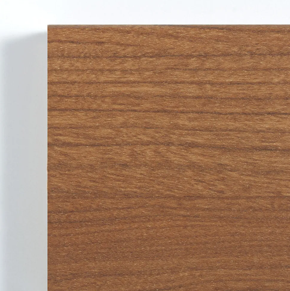 Étagère murale en bois, couleur cerisier, 76x15,5x1,8 cm - Smart