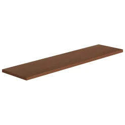 Étagère murale en bois, couleur cerisier, 96x23,7x2,3 cm - Smart