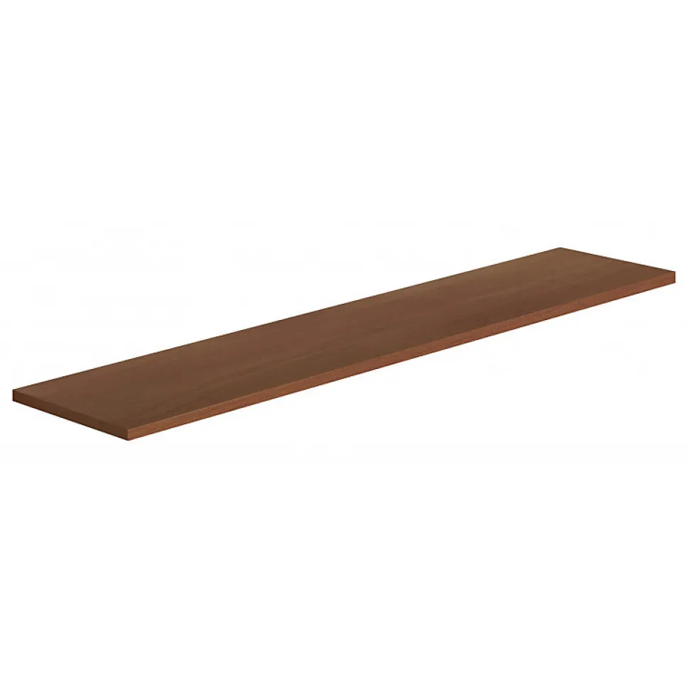 Étagère murale en bois, couleur cerisier, 96x20x1,8 cm - Smart