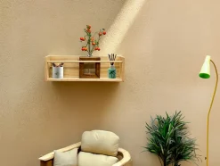Étagère murale en bois L.50 x H.20 cm Ariane