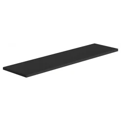 Étagère murale en bois noir, 76x20x1,8 cm - Smart