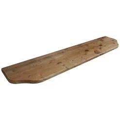 Étagère murale en bois, noyer, 116x24x2,4 cm - Saturno