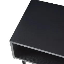 Étagère murale Gauldal 57 x 30 x 32 cm noir en.casa