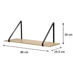 Étagère murale grande profondeur - P29.5cm