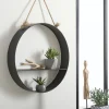 Étagère murale Modern noire - métal - Atmosphera