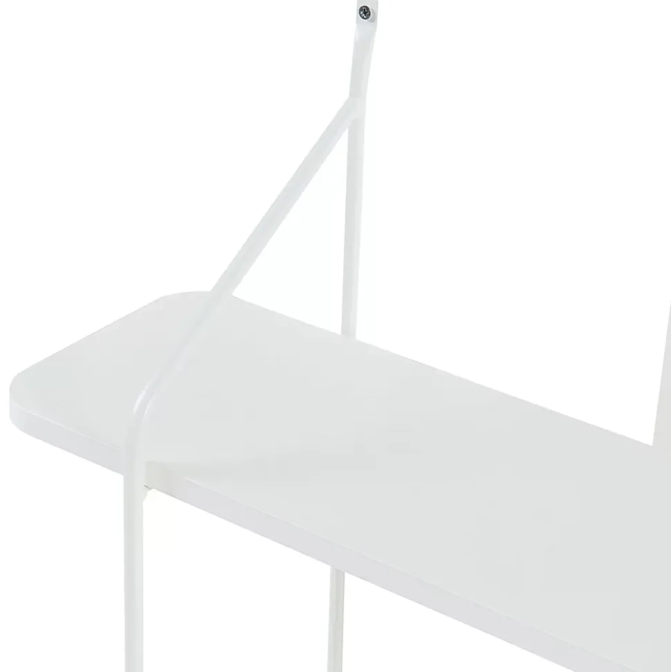 Étagère murale Oestfold 100 x 80 x 21 cm blanc en.casa